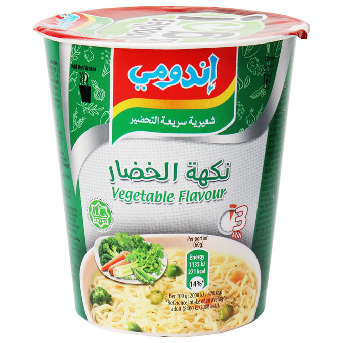 Indomie Instant Nudeln Cup Gemüse