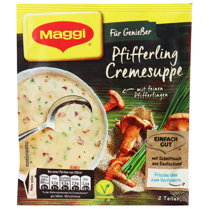 Maggi Pfifferling Cremesuppe 