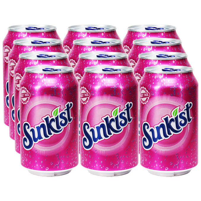 Sunkist Fruit Mix, 12er Pack (EINWEG) zzgl. Pfand