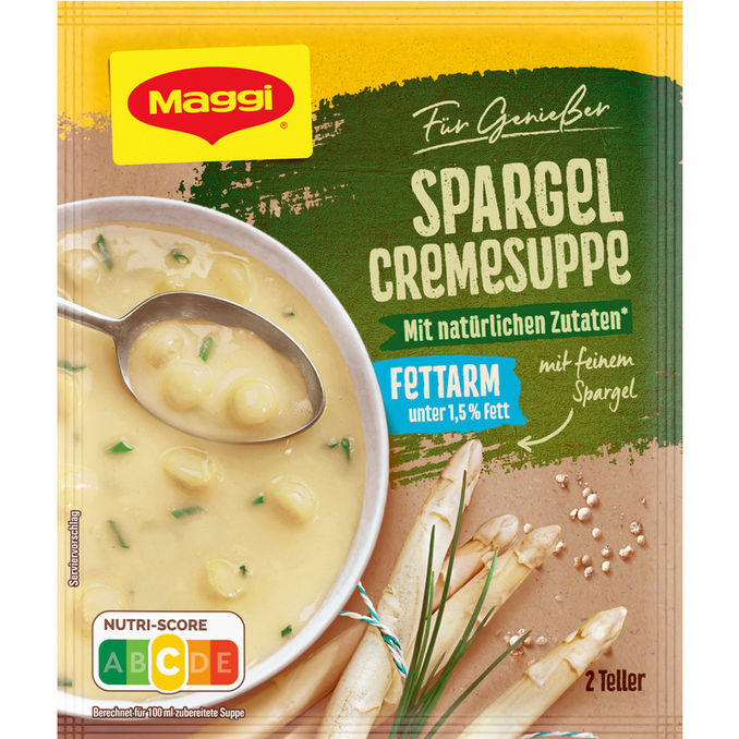 Maggi Spargel Cremesuppe, fettarm