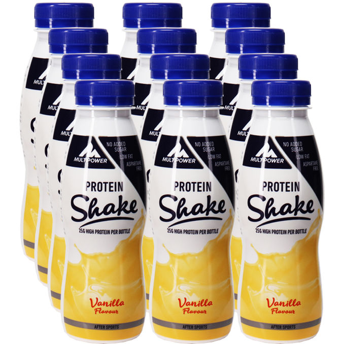 Multipower Protein Shake Vanille, 12er Pack
