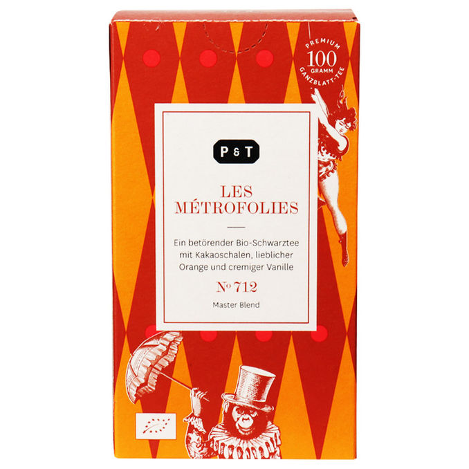 Paper & Tea BIO Schwarztee Les Métrofolies 