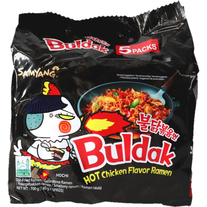 Samyang Hot Chicken Ramen 5-pak