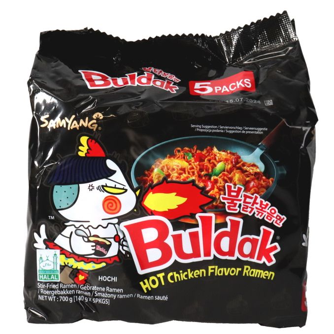 Samyang Instantnudeln Hot Chicken, 5er Pack