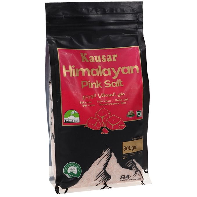 Kausar Himalaya salt rosa finmalen 800g