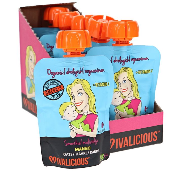 Vivalicious Baby Smoothie - Mango 6-pack Eko