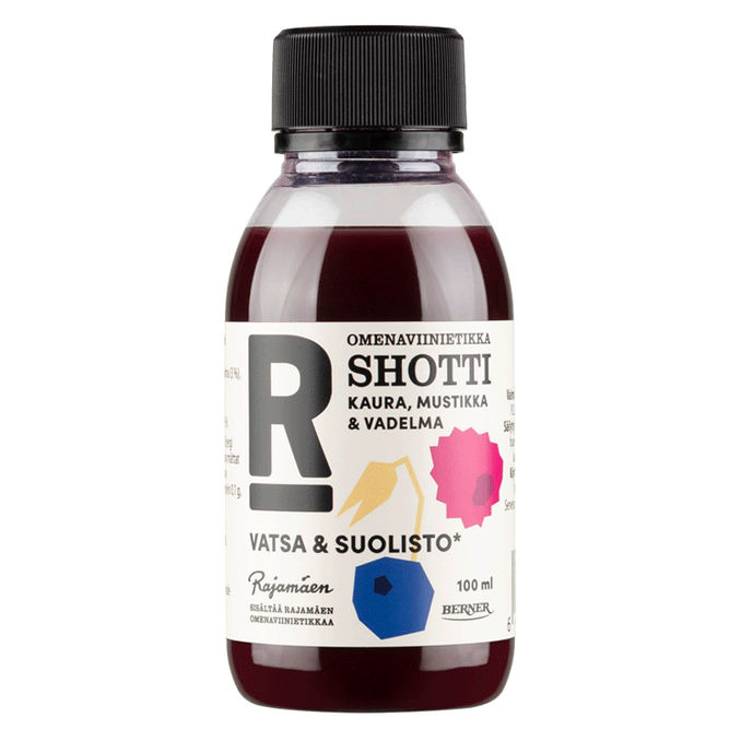 Rajamaen Shotti Kaura, Mustikka & Vadelma