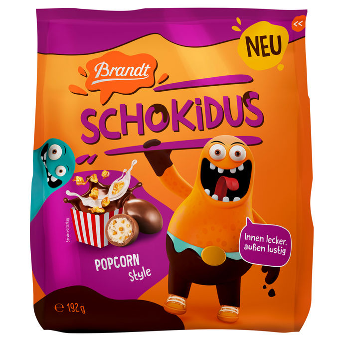 Brandt Schokidus Popcorn Style