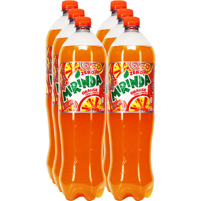 Mirinda Zero, 6er Pack (EINWEG) zzgl. Pfand