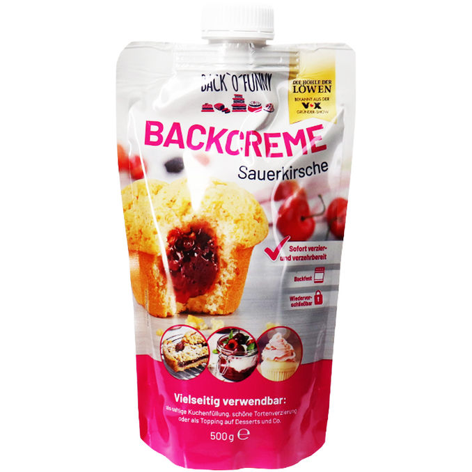 Back O Funny Backcreme Sauerkirsche