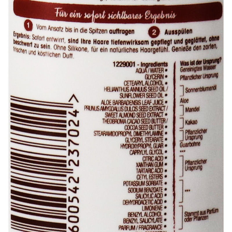 Garnier Original Remedies Kakao-Milch-Maske – 3x250 Ml, Für Widerspenstiges Haar, Ultra-leichte Textur
