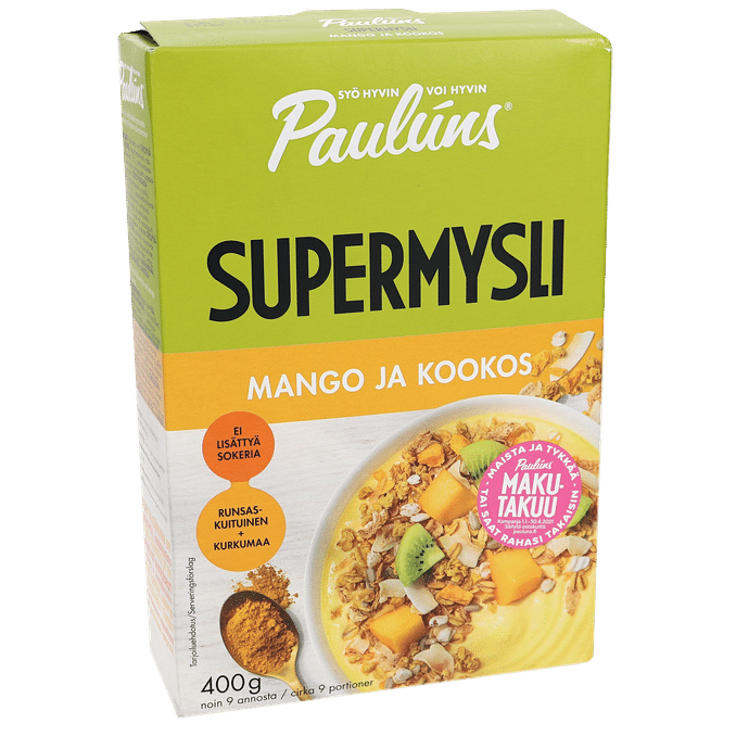 Paulúns Supermysli Mango & Kookos