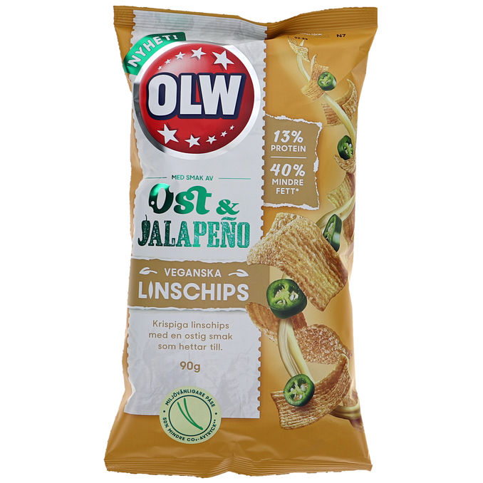 OLW 2 x Linschips Ost & Jalapeño