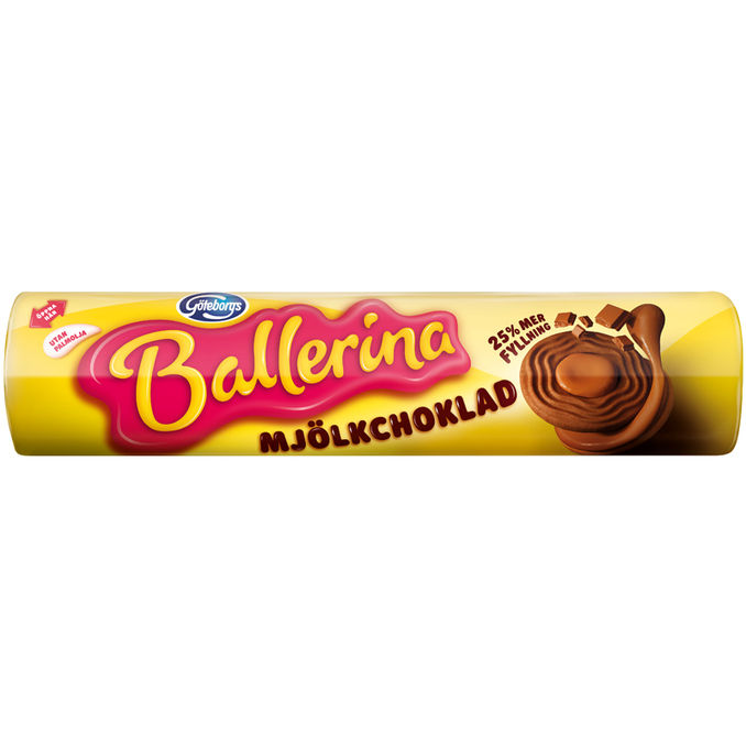 Göteborgs kex Ballerina Mjölkchoklad