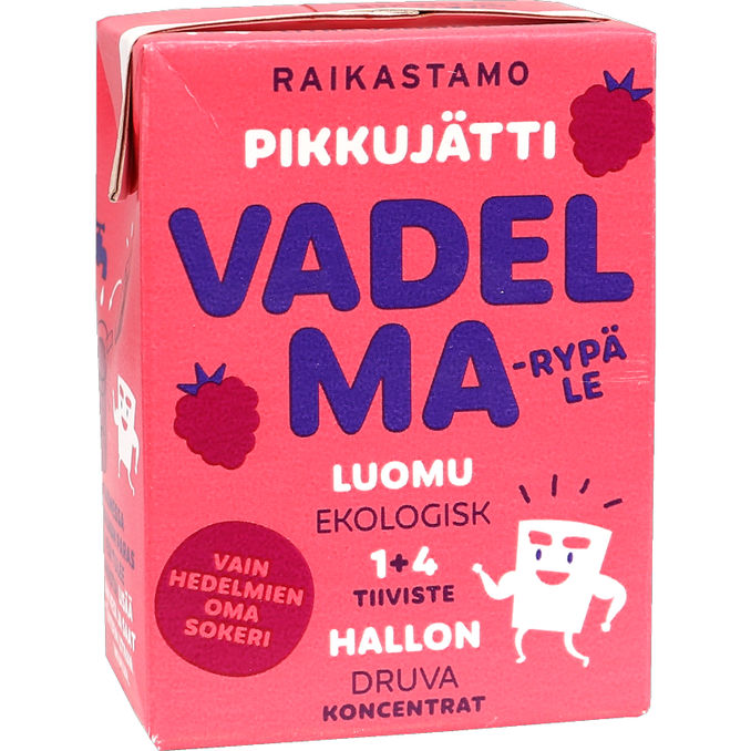 Raikastamo Mehutiiviste Pikkujättimehutiiviste Vadelma