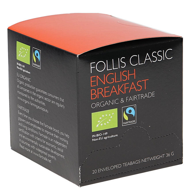 Follis Classic Luomu English Breakfast Tee