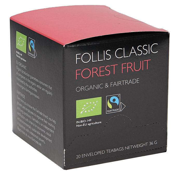 Follis Classic Musta Tee Metsämarja