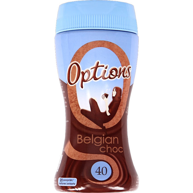 Options Kakaodrikspulver m. Belgisk Chokolade