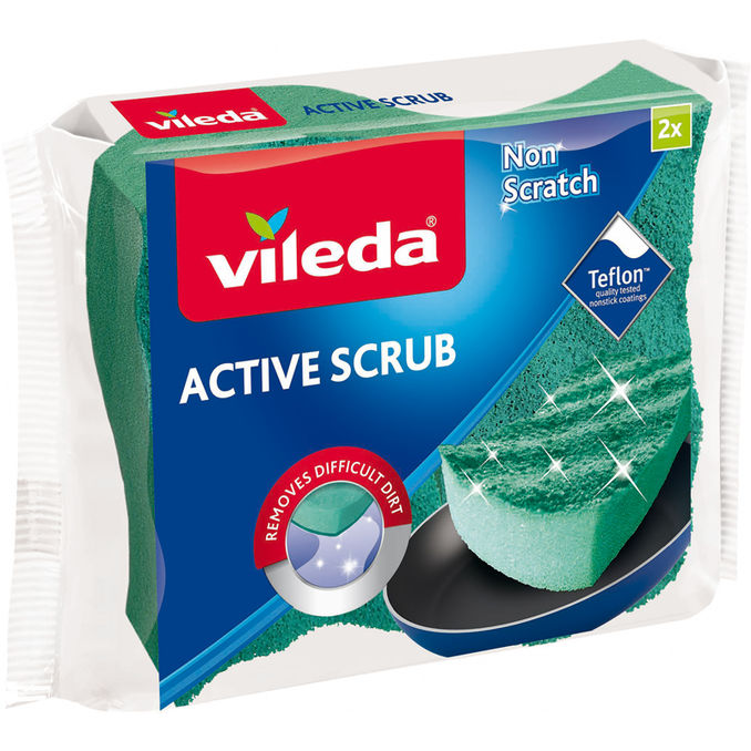 Vileda Hankaussieni Active Scrub 2kpl