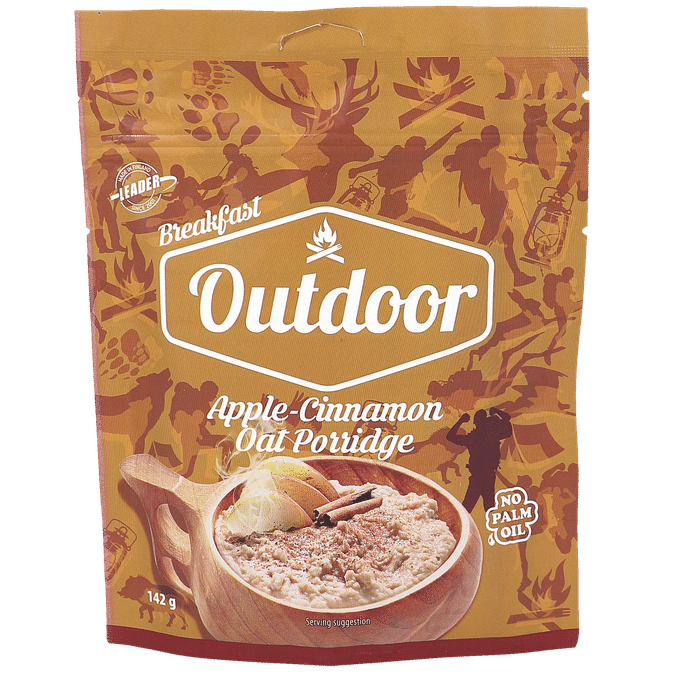 Leader Outdoor Apple Cinnamon Gröt
