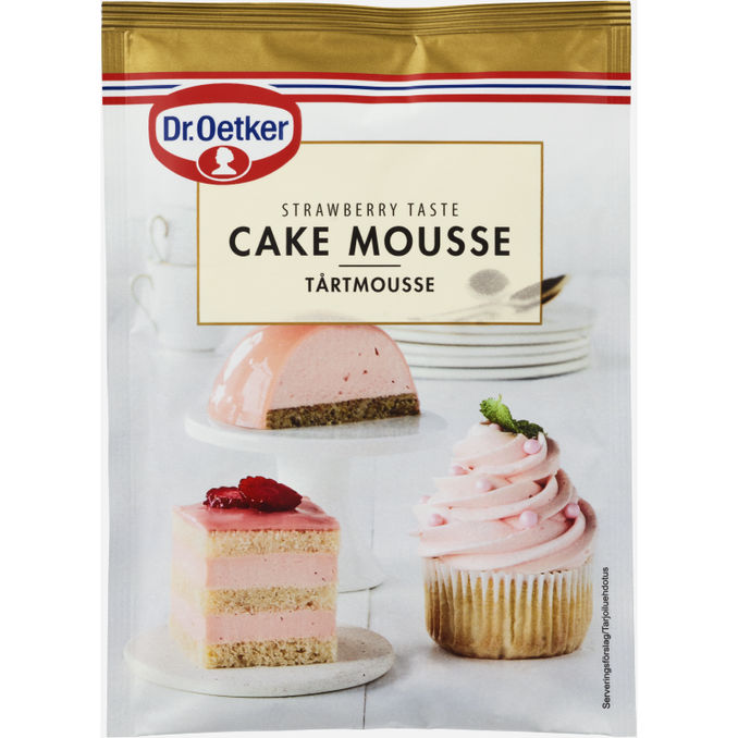 Dr. Oetker Tårtmoussepulver Jordgubb