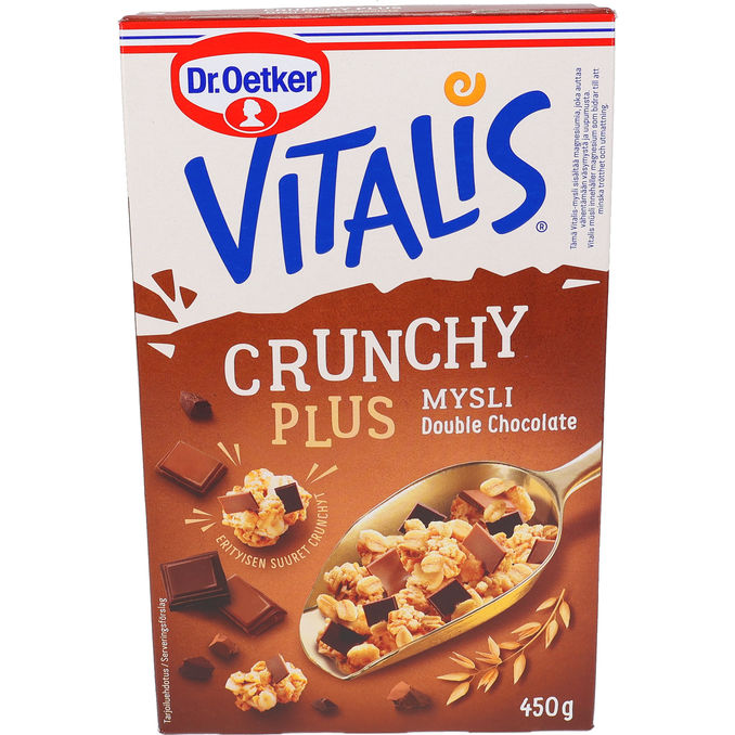 Dr. Oetker Vitalis Crunchy Double Chocolate 450 g