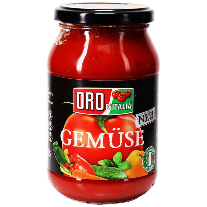 Oro D`Italia Tomatensauce mit Gemüse