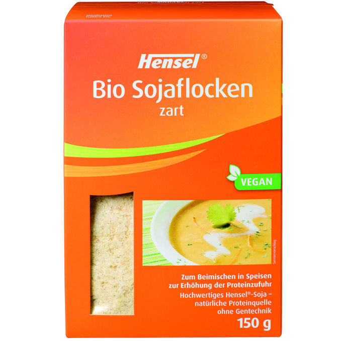 Hensel BIO Sojaflocken, zart
