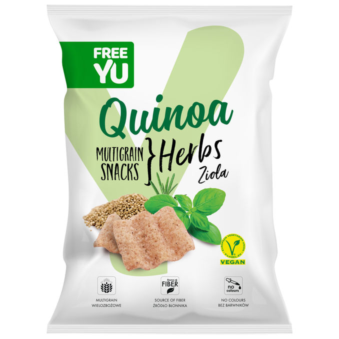 FREEYU Quinoa Snack mit Kräutern