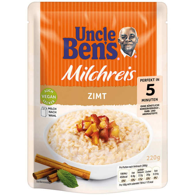 Uncle Ben’s® Milchreis Zimt