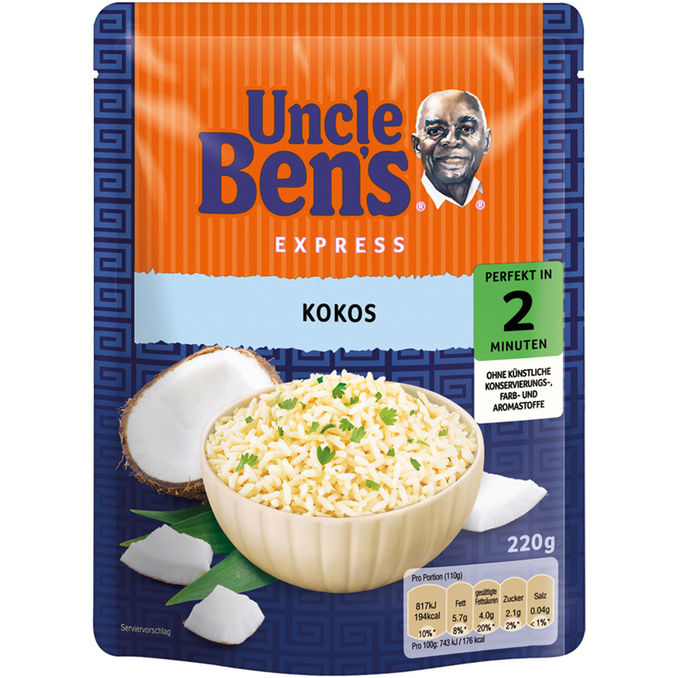 Uncle Ben’s® Express Reis Kokos