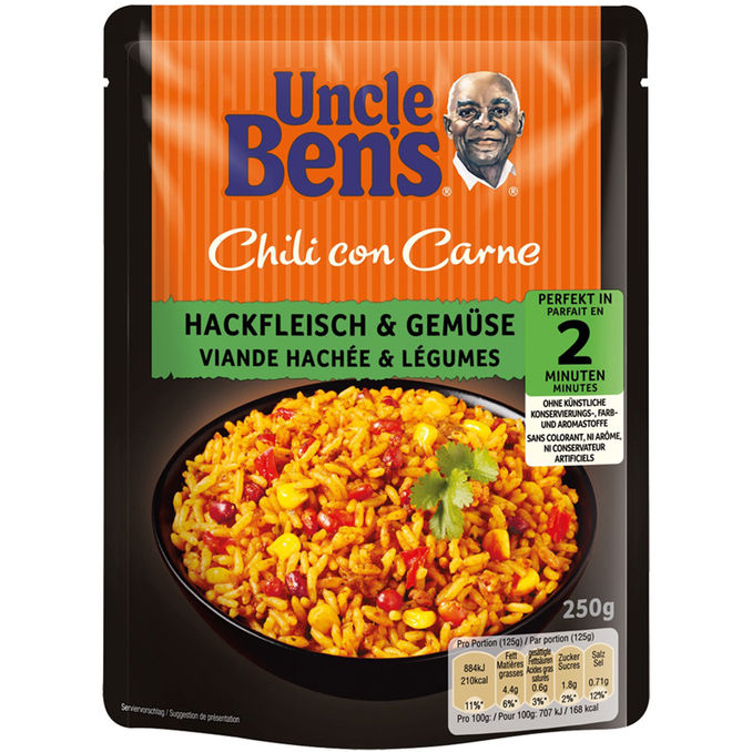 Uncle Ben’s® Chili Con Carne Hackfleisch & Gemüse