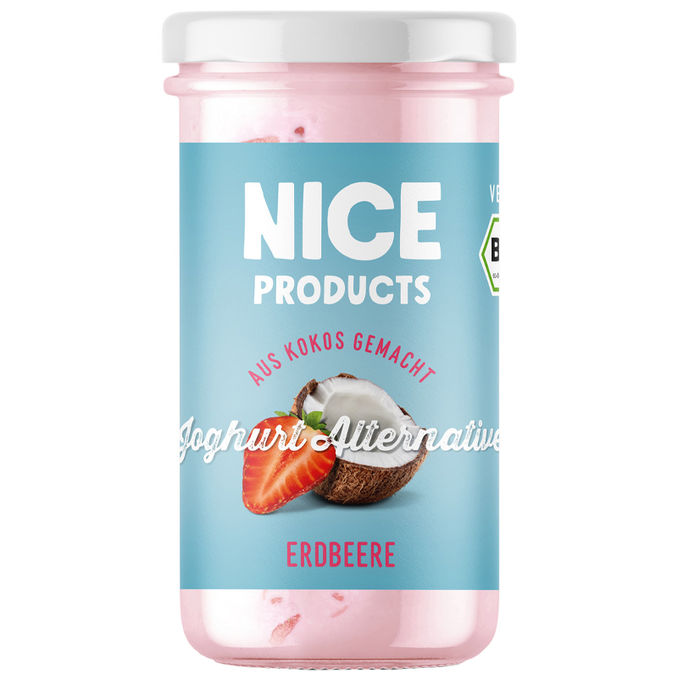 NICE BIO Joghurt Alternative Erdbeere
