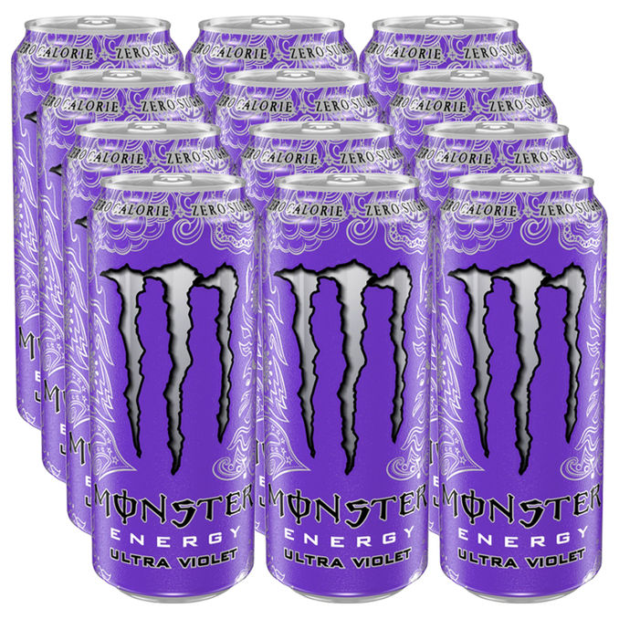Monster Energy Ultra Violet, 12er Pack (EINWEG) zzgl. Pfand