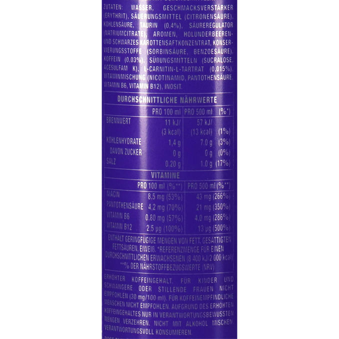 Monster Energy Ultra Violet, 12er Pack (EINWEG) zzgl. Pfand