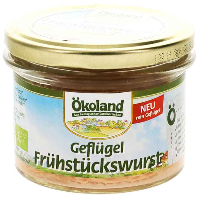 Ökoland BIO Geflügel Frühstückswurst