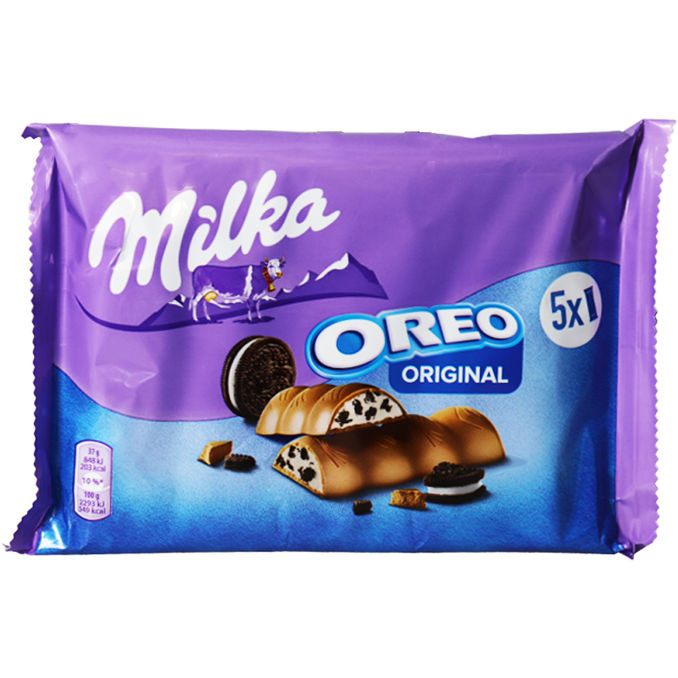 Milka & Oreo Riegel, 5er Pack