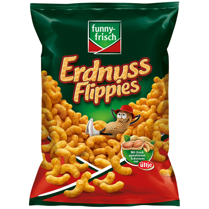 Funny Frisch Erdnuss Flippies