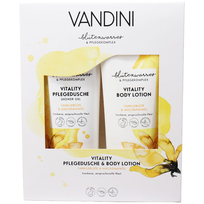 VANDINI VITALITY Pflegedusche & Bodylotion