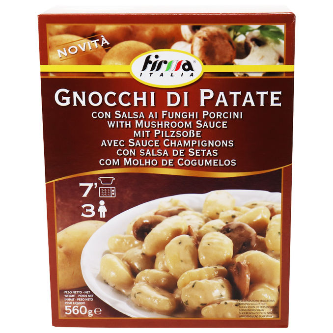 Firma Italia Gnocchi con Salsa al Funghi Porcini
