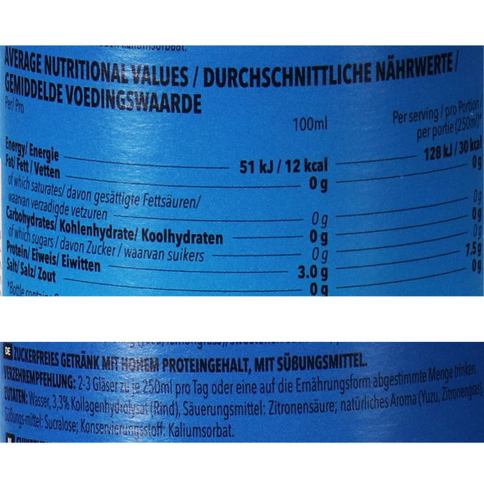 Bodylab24 Protein Drink Yuzu-Zitronengras