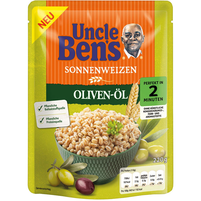 Uncle Ben’s® Sonnenweizen Oliven-Öl 