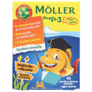 Möllers Omega-3 Pikkukalat Hedelmäinen 45kpl