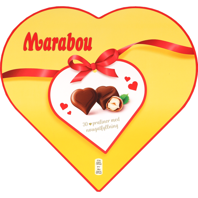 Marabou 2 x Pralinask Hjärta