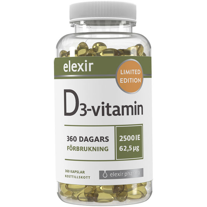 Elexir D-vitamin 2500IE