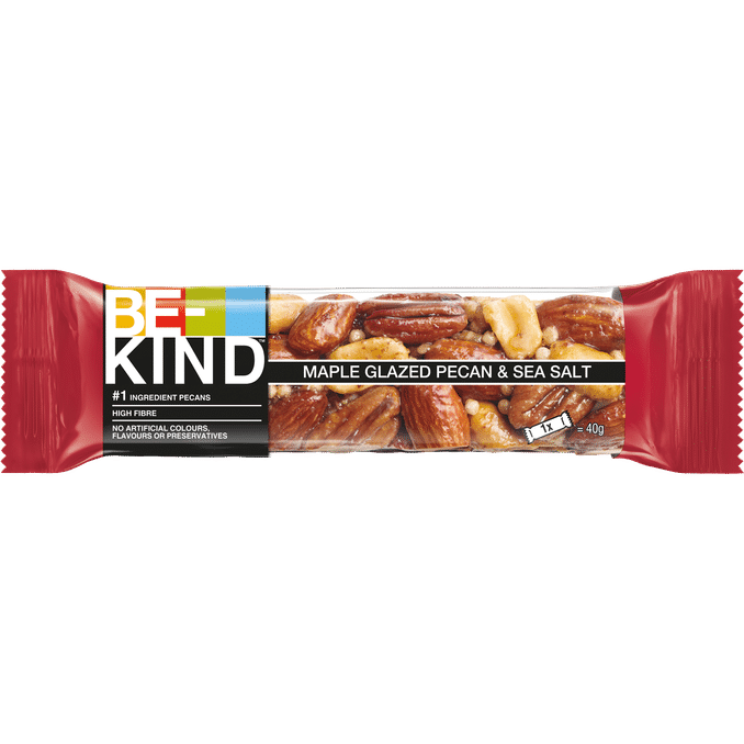 Be-kind Pähkinäpatukka Maple Glazed Pecan & Seasalt