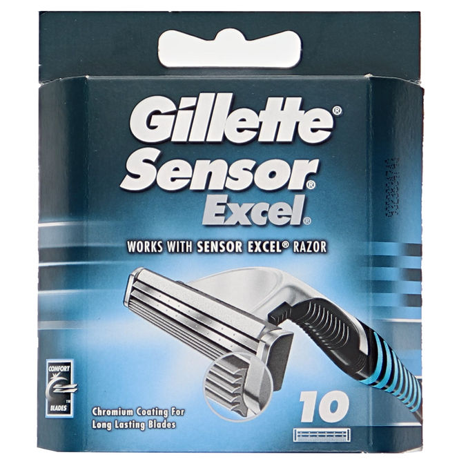 Gillette Sensor Excel Blades 10 pcs.
