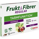 Ortis Frukt & Fibrer Tuggtärningar 12-pack