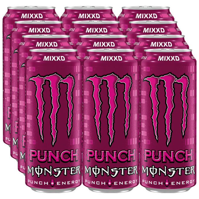 Monster Energy Punch Mixxd, 12er Pack (EINWEG) zzgl. Pfand