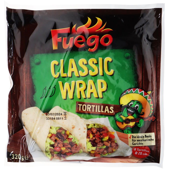 Fuego Tortilla Wraps Classic